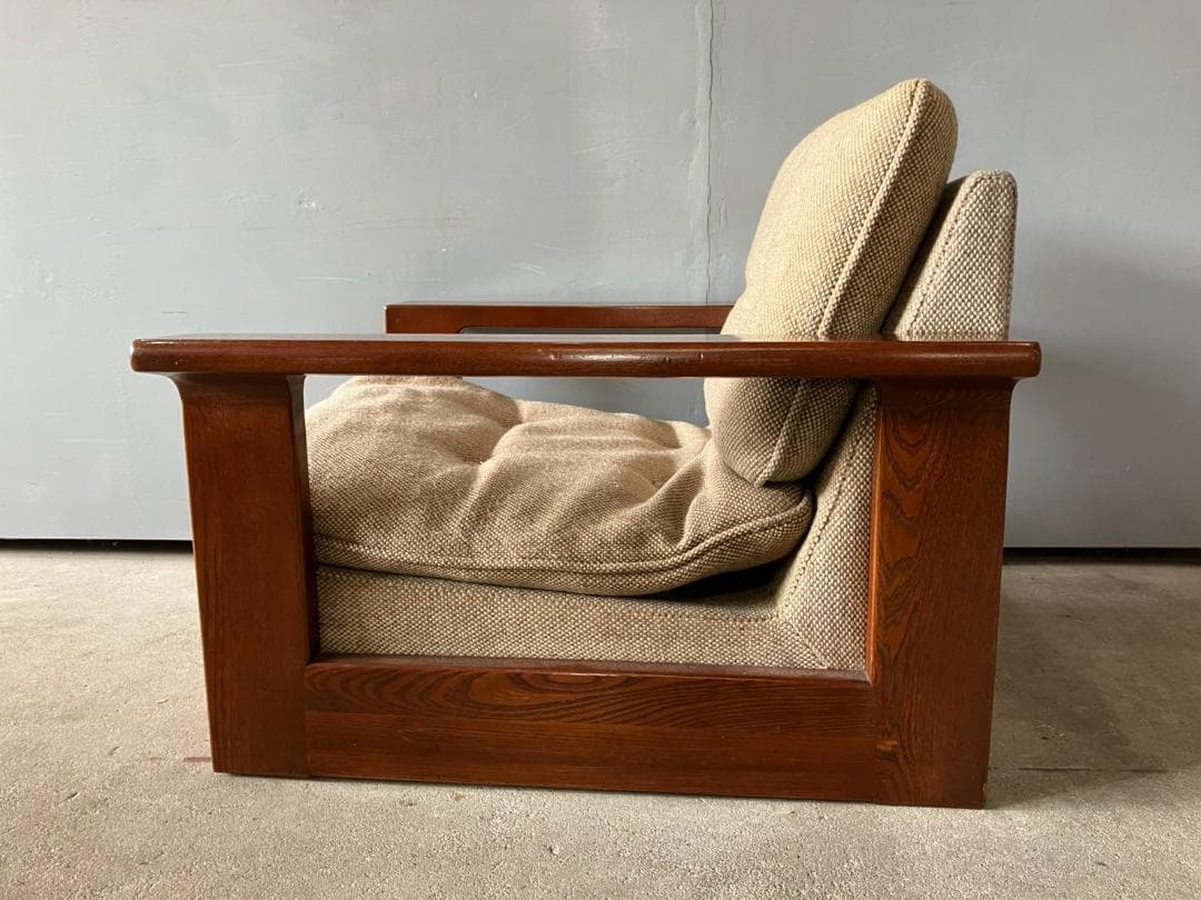 『HIDA』飛騨産業 シングルソファ ローソファ ソファ 1P RWso25