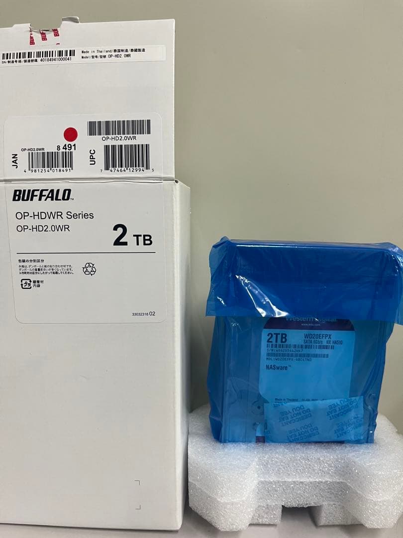 バッファロー　テラステーション　交換用HDD OP-HD2.0WR