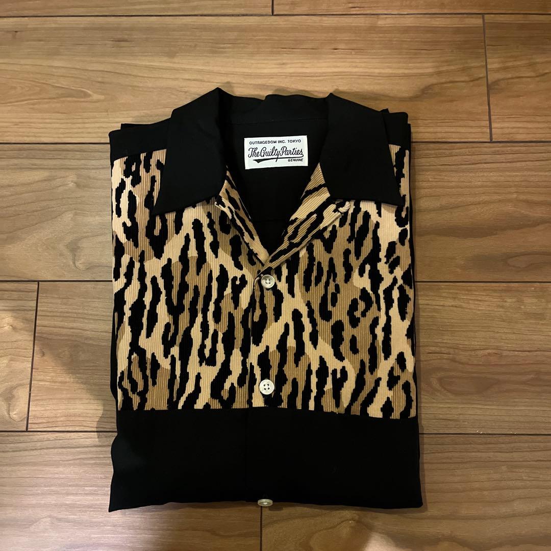 WACKOMARIA 21AW レオパード柄L/Sシャツ