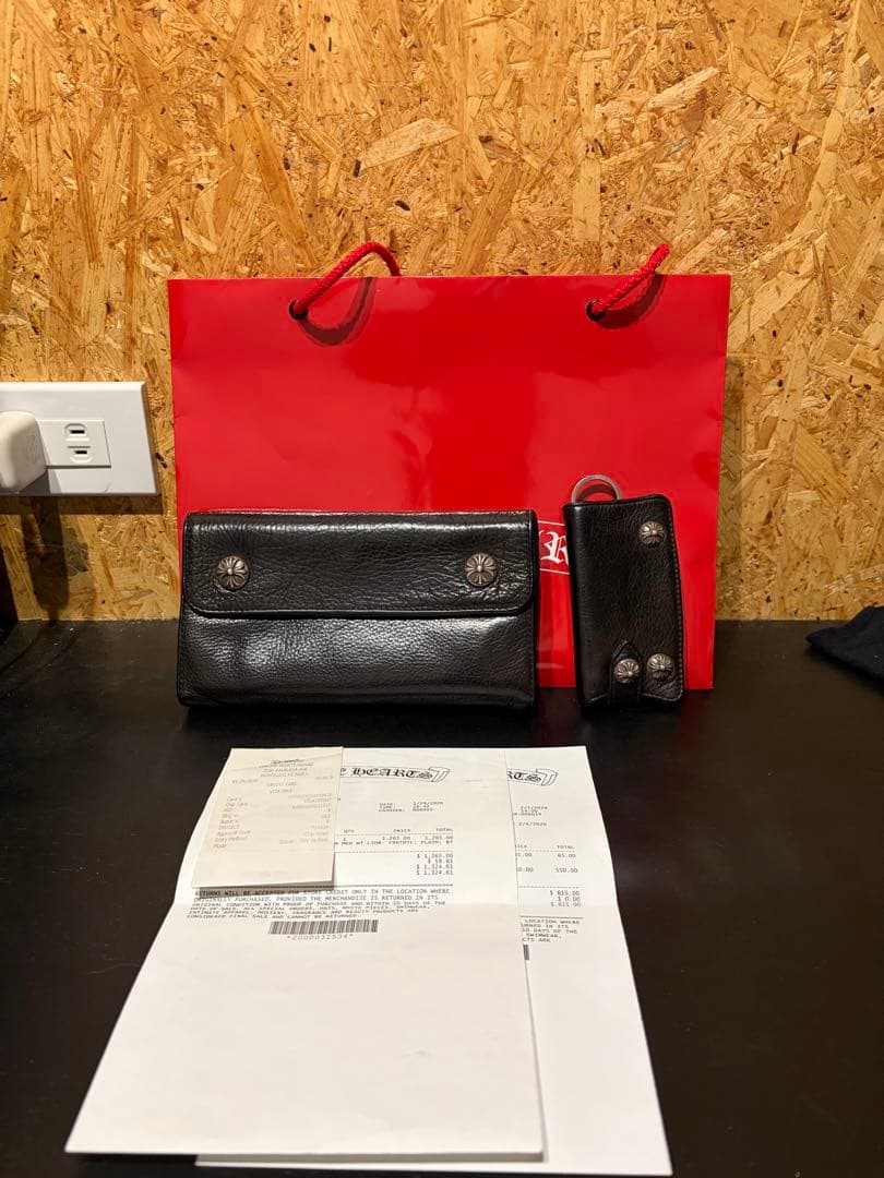 クロムハーツ WAVE Wallet キーケース セット