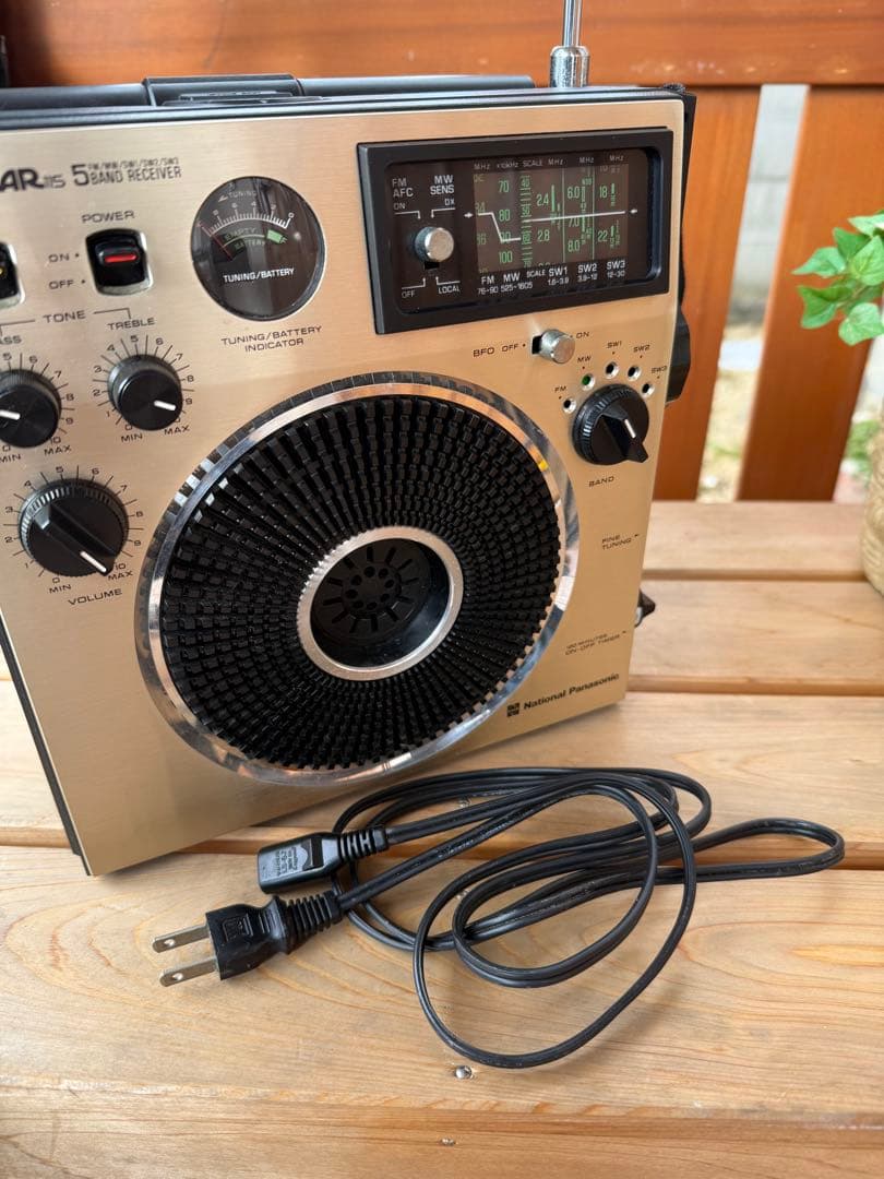 d*3様 ナショナル ビンテージ　COUGARクーガ 115 ラジオ 最終