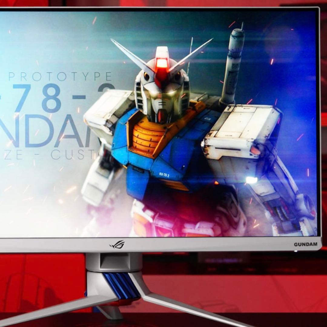 【最終値下げ】GUNDAM 27インチゲーミングモニター　ASUS