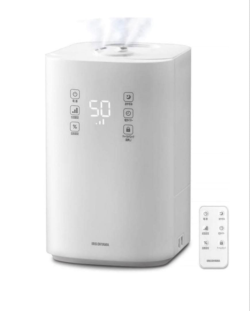 IRIS OHYAMA ハイブリッド加湿器 UHK-500-W
