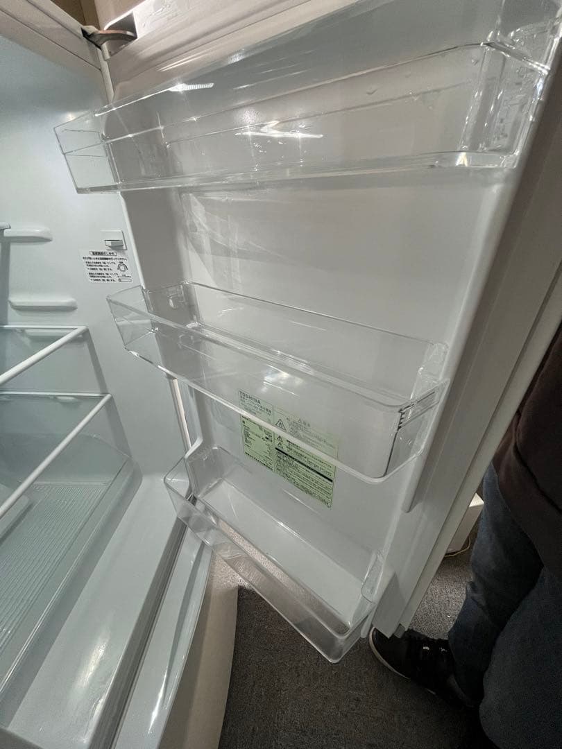 Toshiba 冷凍庫 ホワイト 153L 2018年 一人暮らし　電子レンジ付