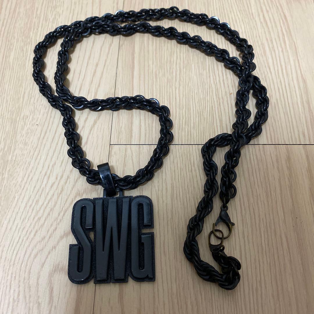 swagger スワッガー SWGロゴ　ロープチェーンネックレス
