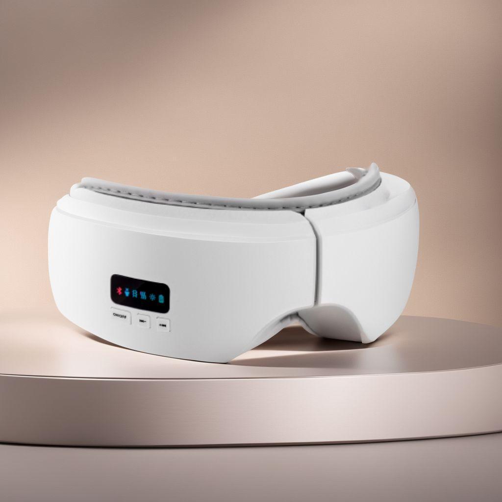 空気圧Bluetooth音楽 目元エステ 発熱 多周波振動 アイウォーマー