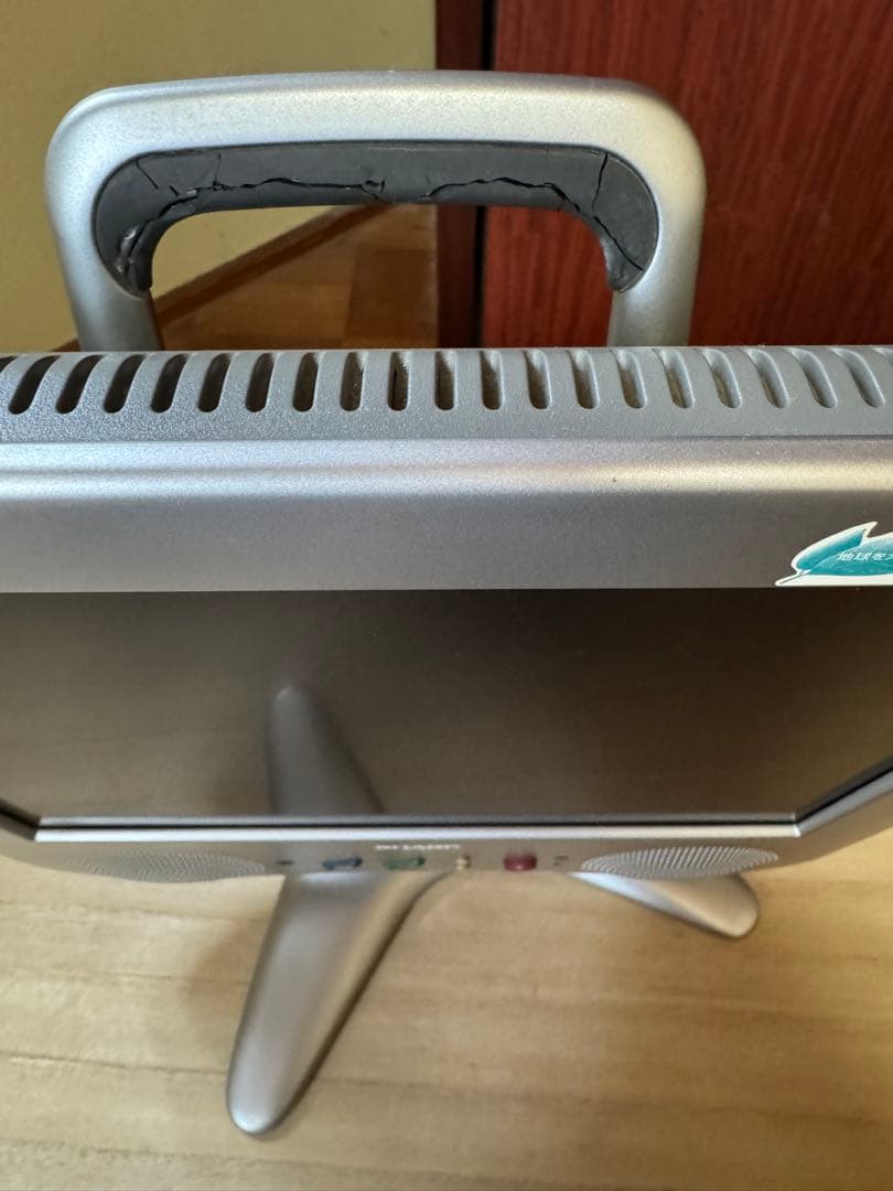 SHARP LC-13C1-S 液晶テレビおしゃれデザイン　レア