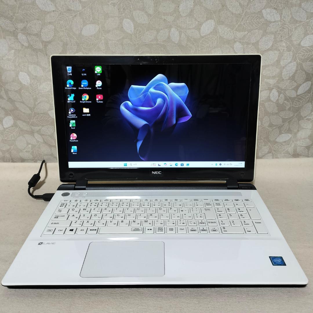 460 Windows11 SSDノートパソコン オフィス付きNEC品質