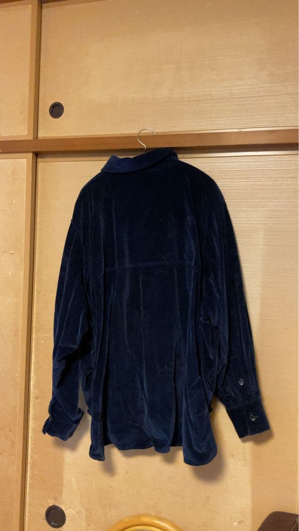 JIEDA VELVET OVER SHIRT ジャケット