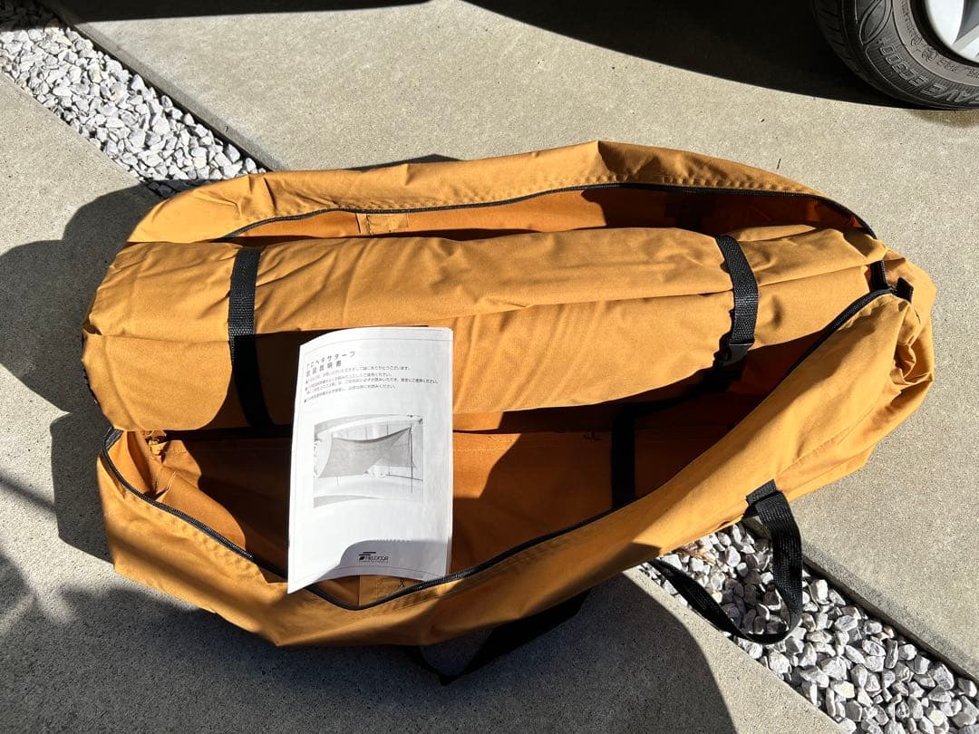 【未使用】FIELDOOR ヘキサタープT/C ポリコットン コヨーテ Mサイズ