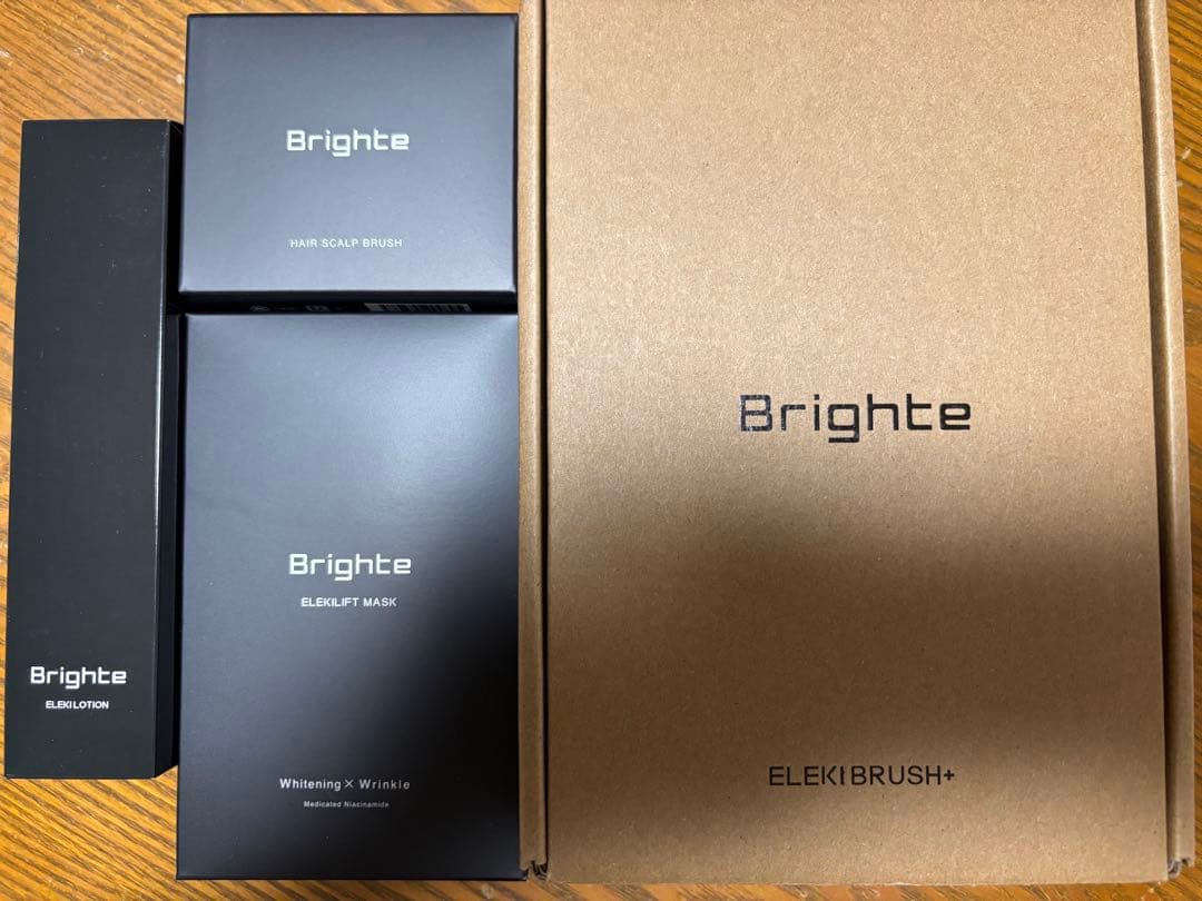 Brighte ELEKI BRUSH+ その他付属品　28日(土)一旦締切