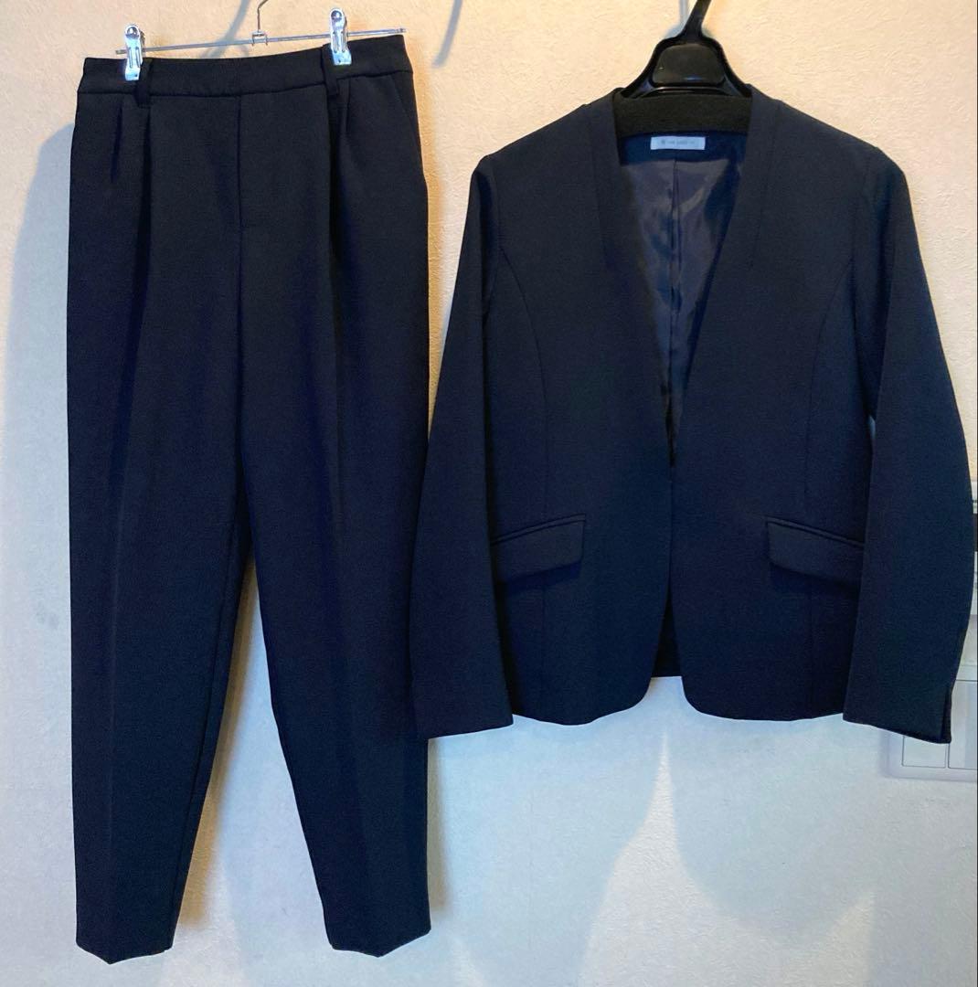 THE SHOP TK セットアップ Mサイズ ノーカラージャケット パンツ