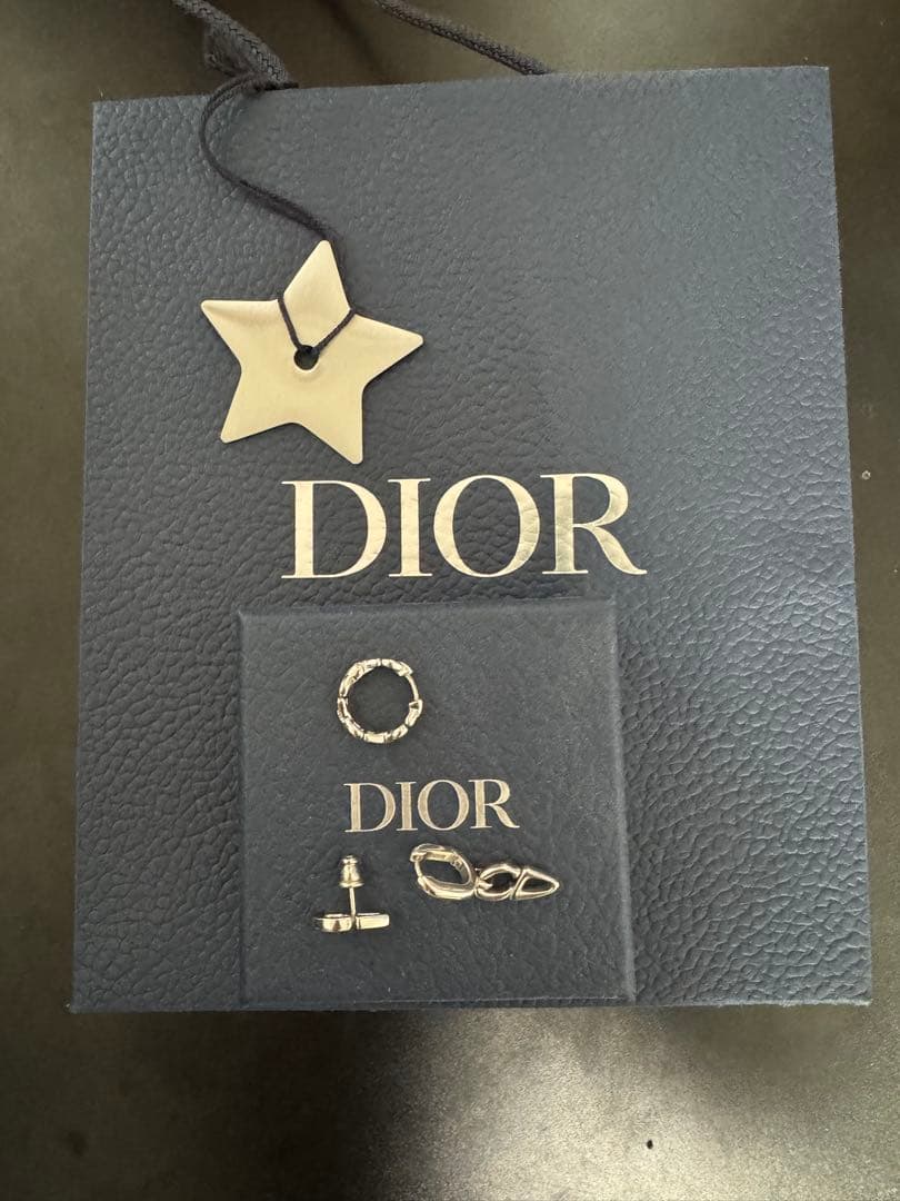Dior シルバー ピアスセット