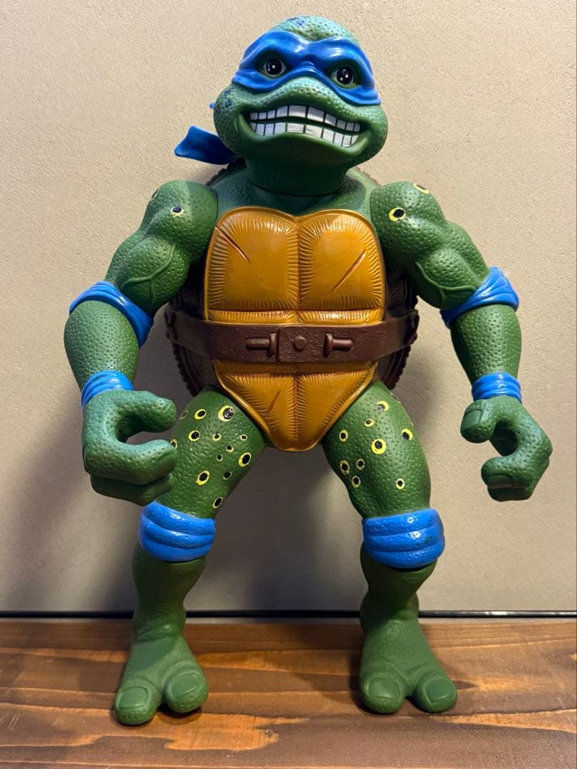 【ミュータント・タートルズ】レオナルドBIGフィギュア　90's