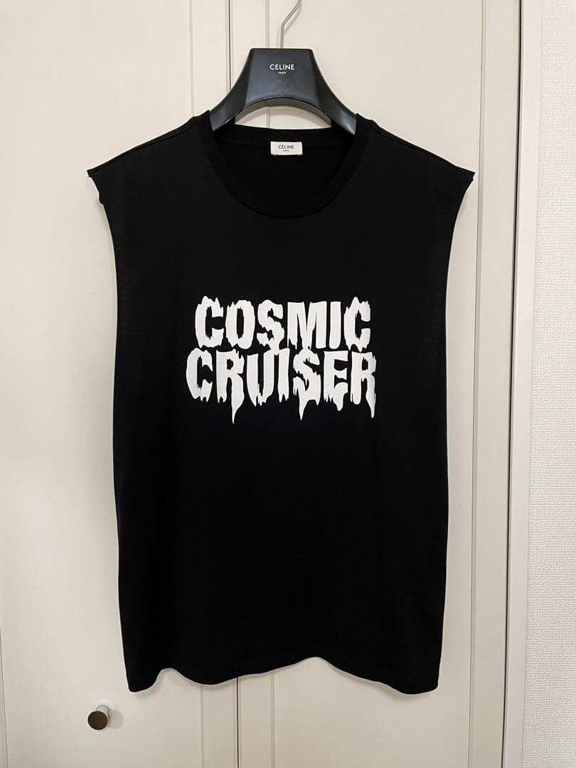 CELINE 22SS ノースリーブTシャツ COSMIC CRUISER XS
