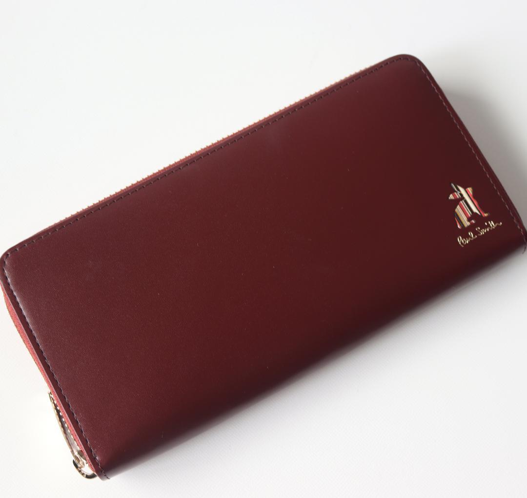 新品箱付きタグ付き【ポールスミス】幸運！ラビット ラウンドファスナー長財布