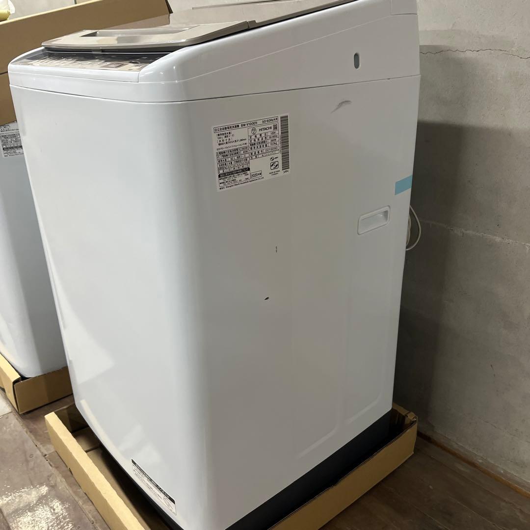 即購入⭕️日立 BW-V100E 縦型洗濯機 10キロ 分解洗浄済み