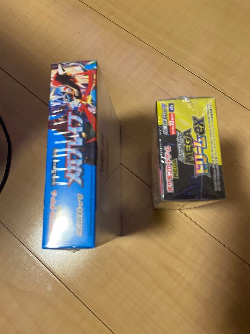 ポケモンカード メガドリームとメガブレイブ　ボックスシュリンク付き