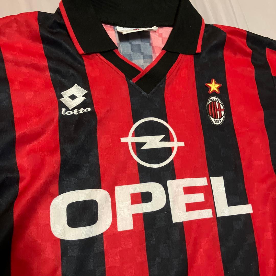 90s ACミラン ゲームシャツ