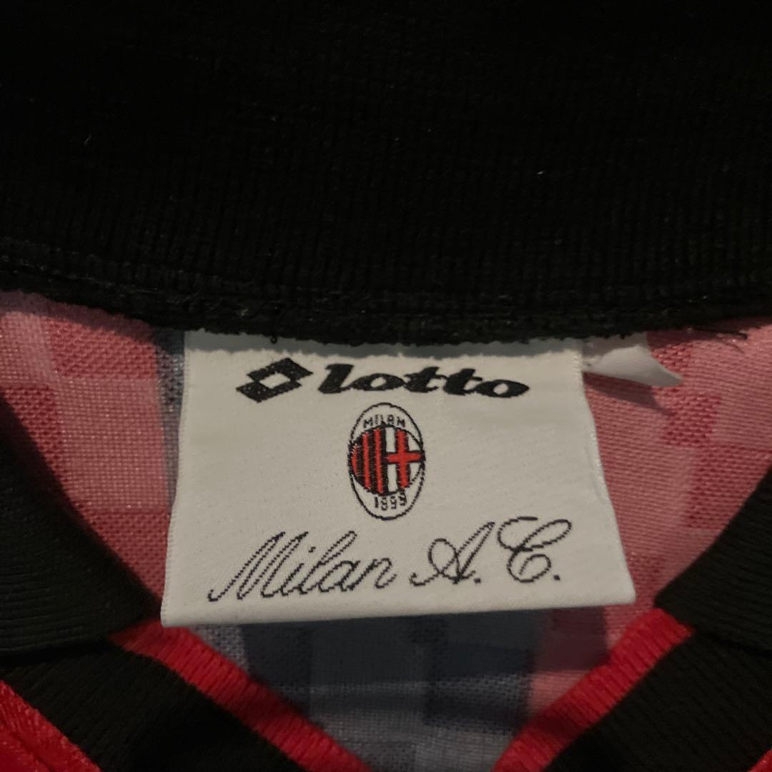 90s ACミラン ゲームシャツ