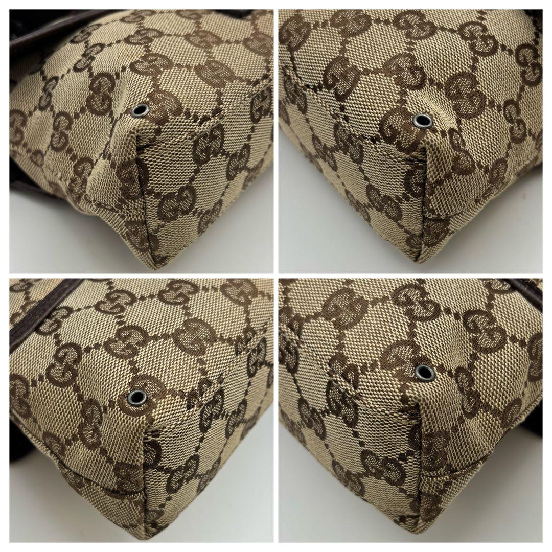 GUCCI グッチ GGキャンバス ボディバッグ ウエストポーチ 92543