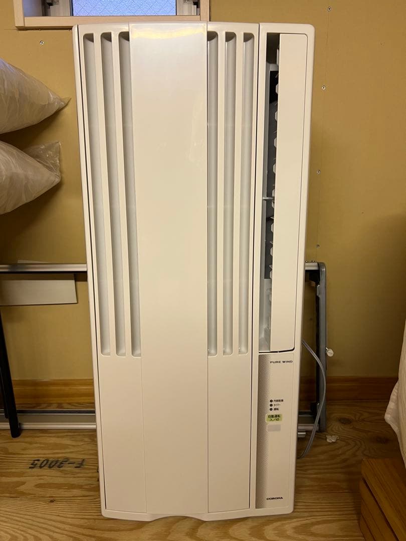 美品CORONA窓用エアコン CW-F1624R 2024年製