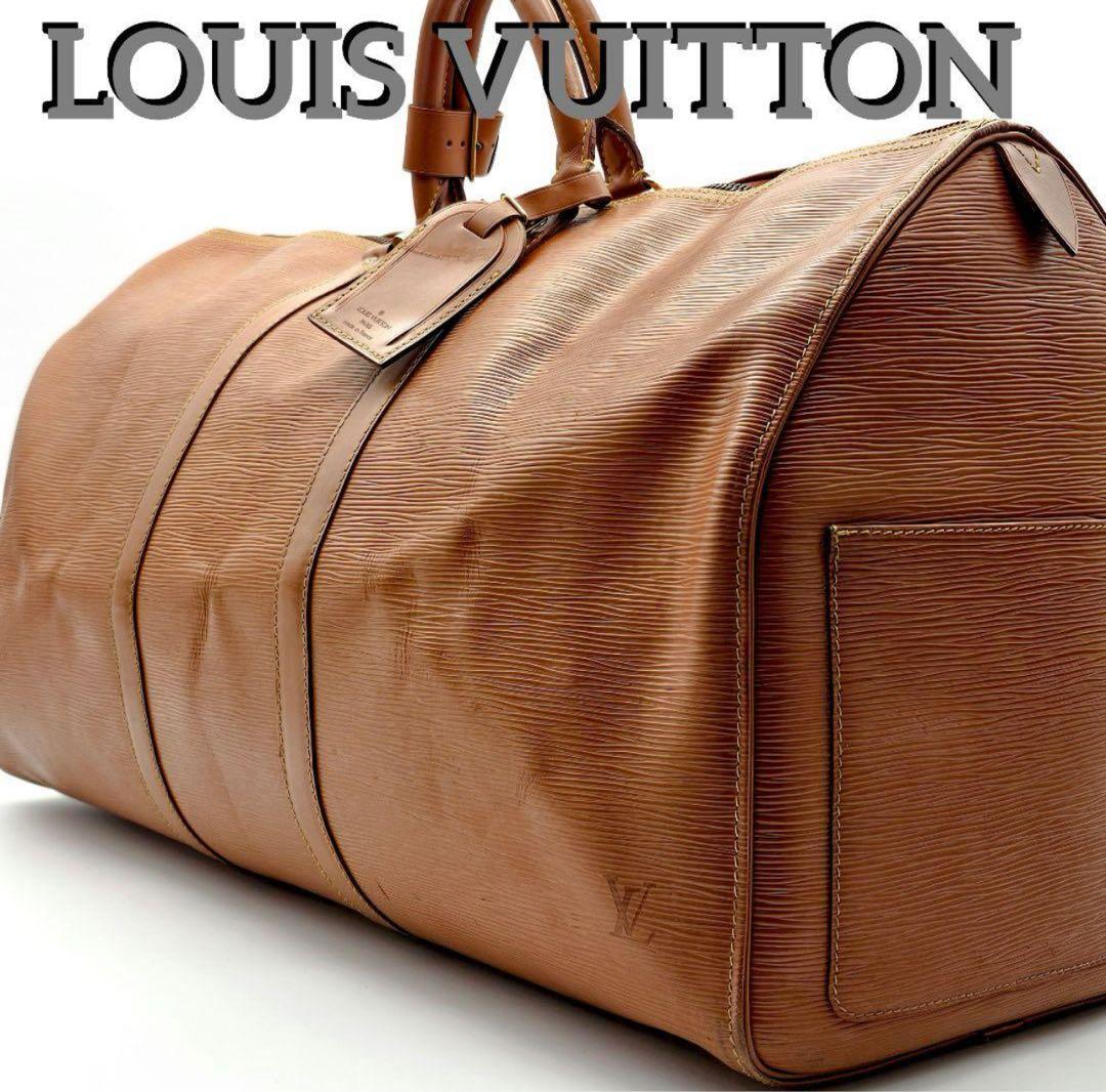 ルイヴィトン　キーポル55　エピ　ジパングゴールド　旅行かばん　279