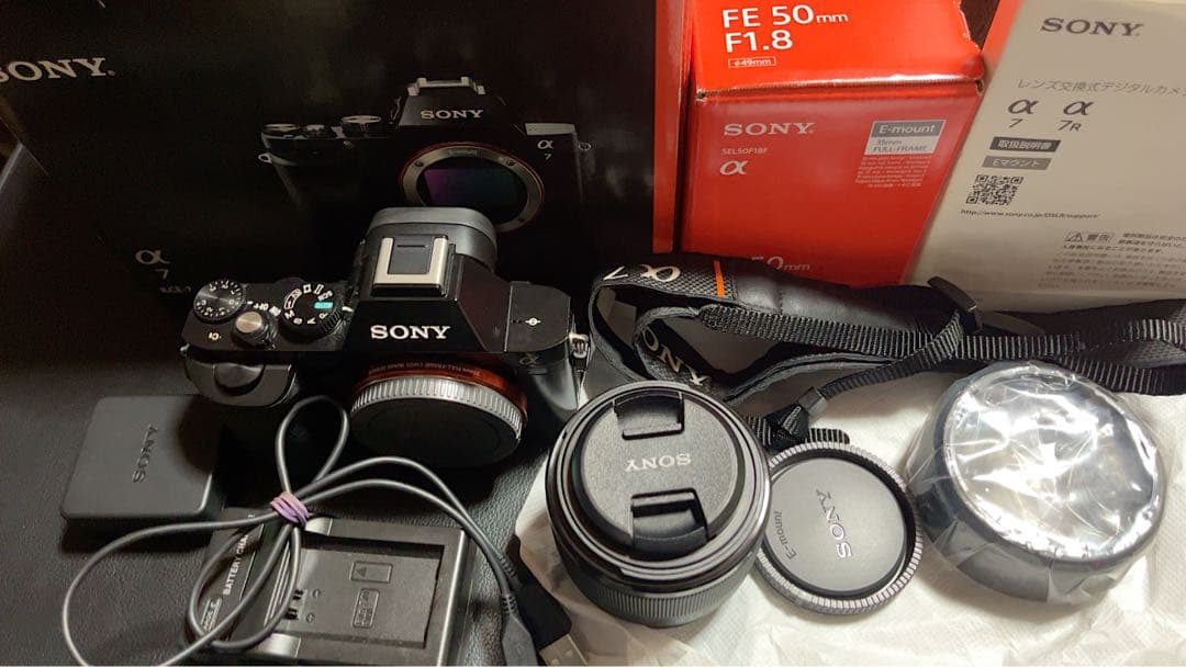 hirocbx様　SONY α7 ILCE-7 SEL50F18F セット