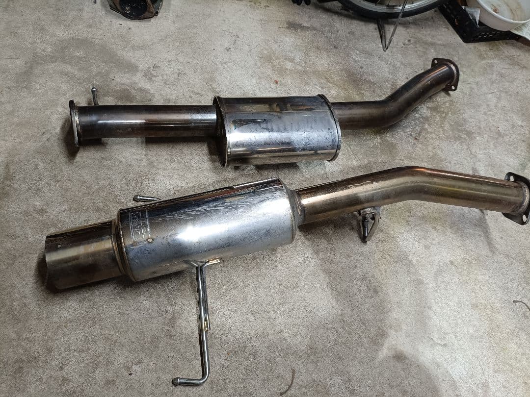 シルビア S15 柿本改 N1マフラー