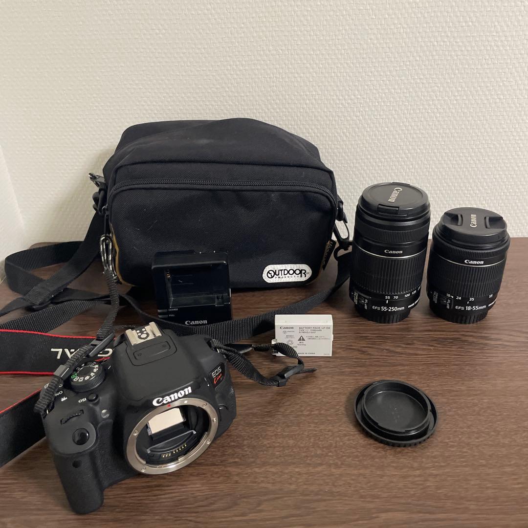 Canon EOS Kiss デジタル一眼レフ ダブルズームレンズセット