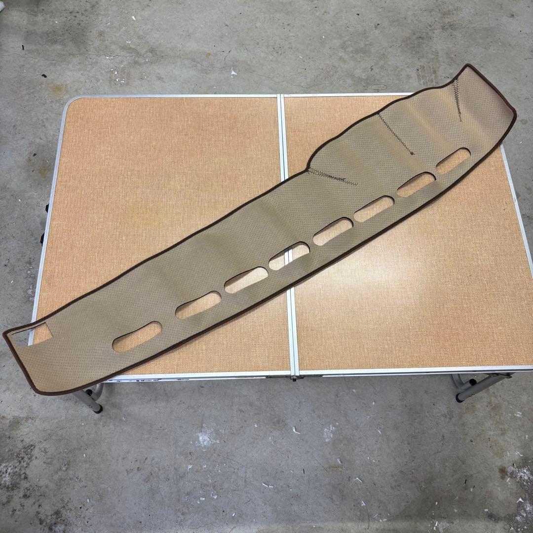 ランクル80 ダッシュボードマット　茶色