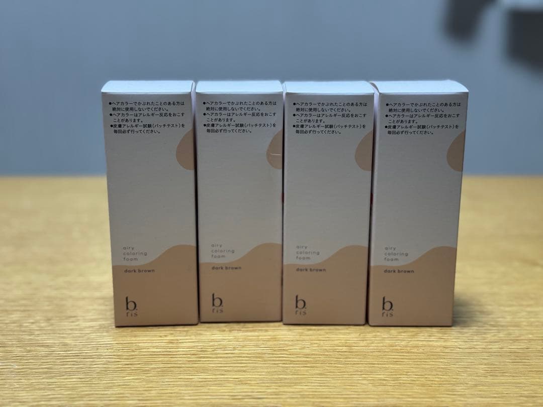 エアリーカラーリングフォーム ダークブラウン4本セット