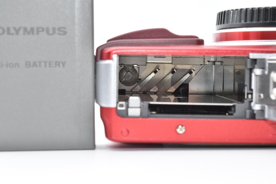 オリンパス OLYMPUS PEN E-PM2 レッド ボディ