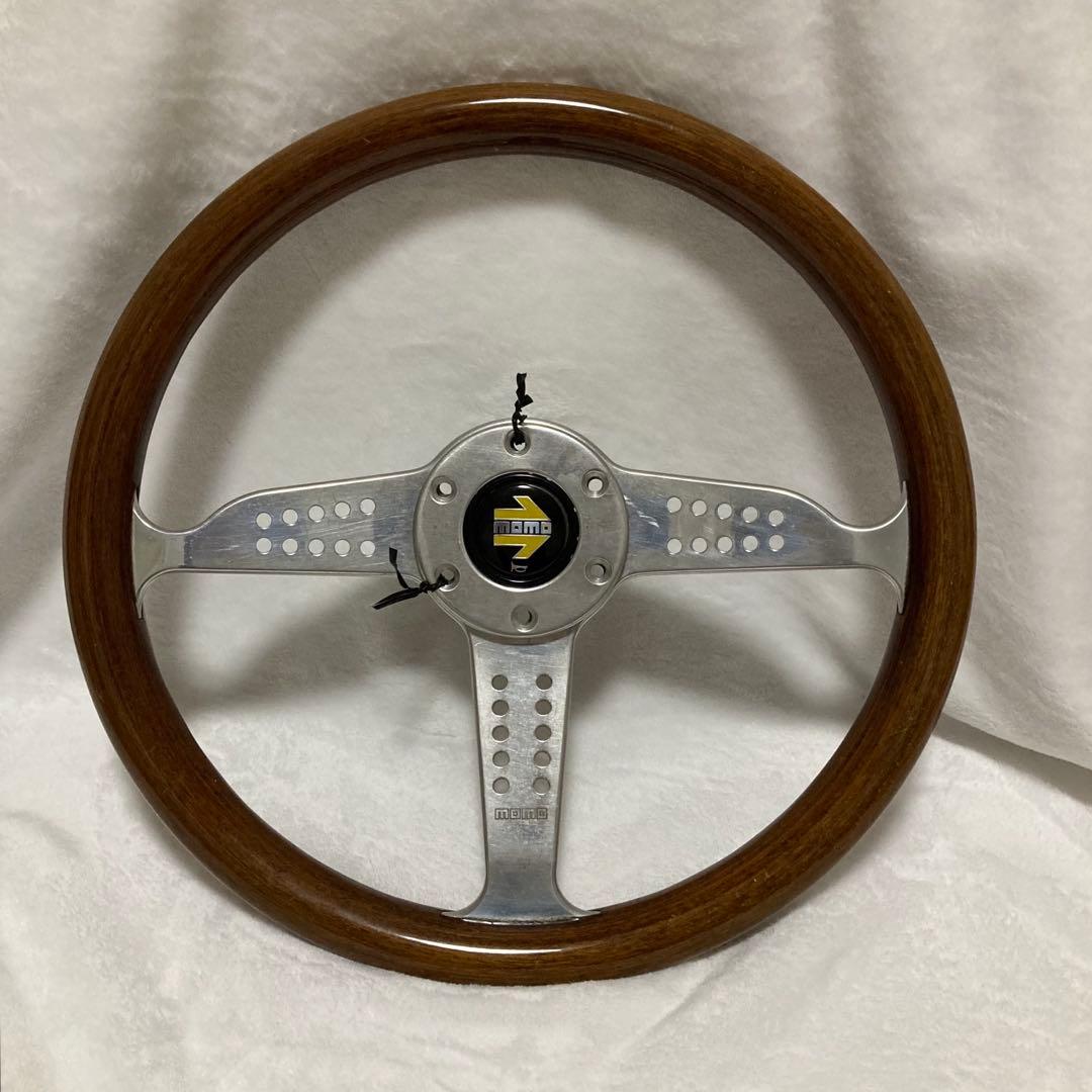 MOMO ウッドステアリング　φ35 350mm 03-93 19470