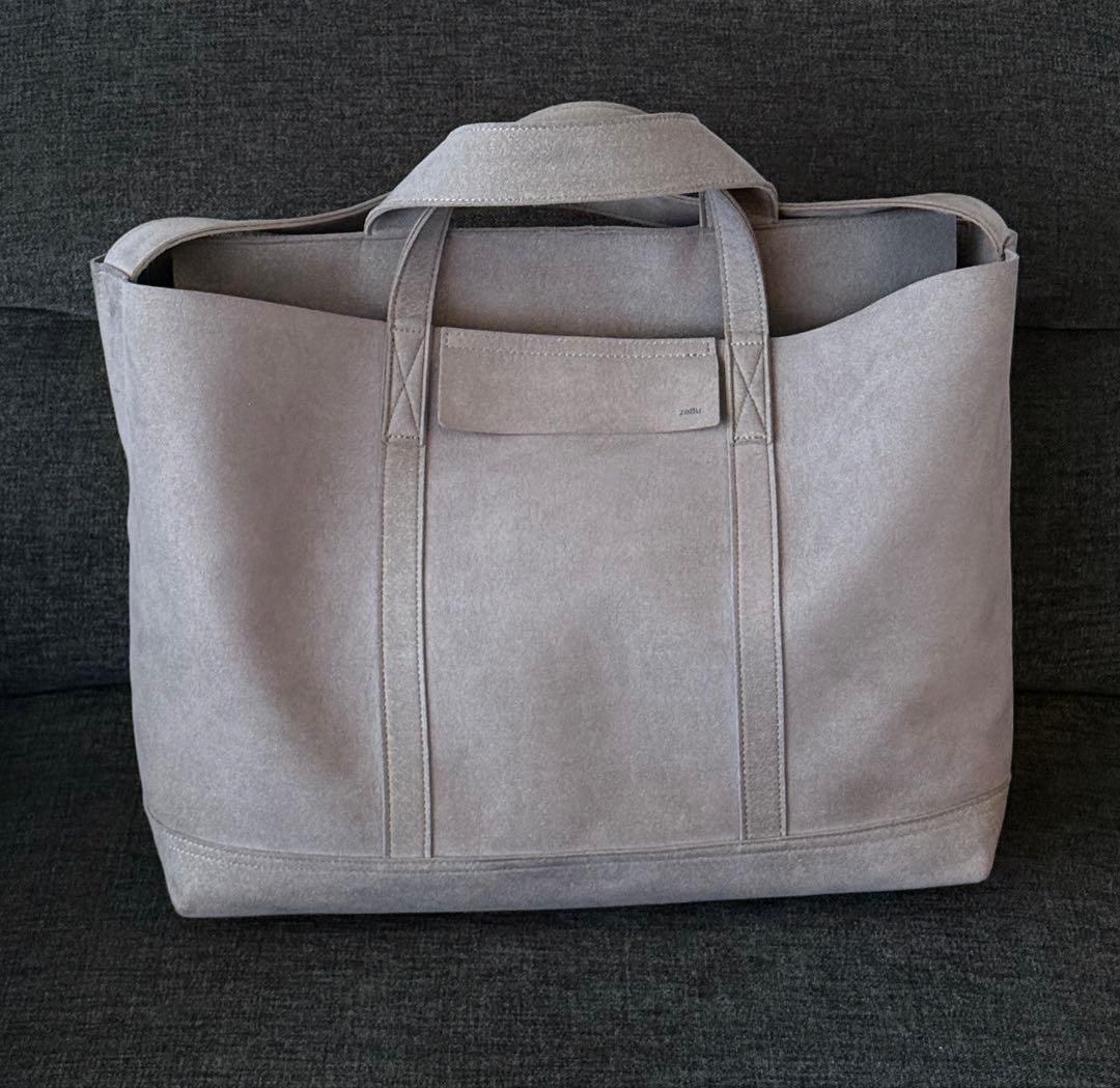 zattu ビッグトートバッグ BICMACS ビックマックス　スレートグレー