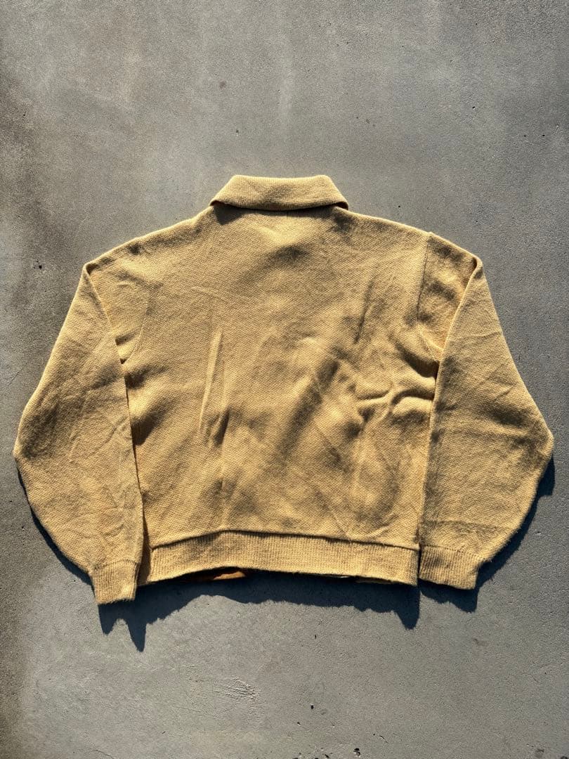 60s CAMPUS Knit V字切り替え ニット セーター 40s 50s