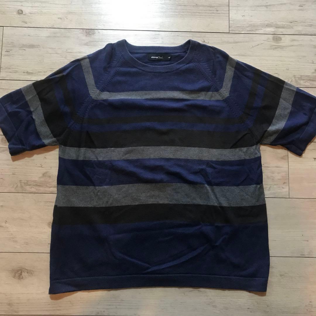 藤原ヒロシ着用stussyニット