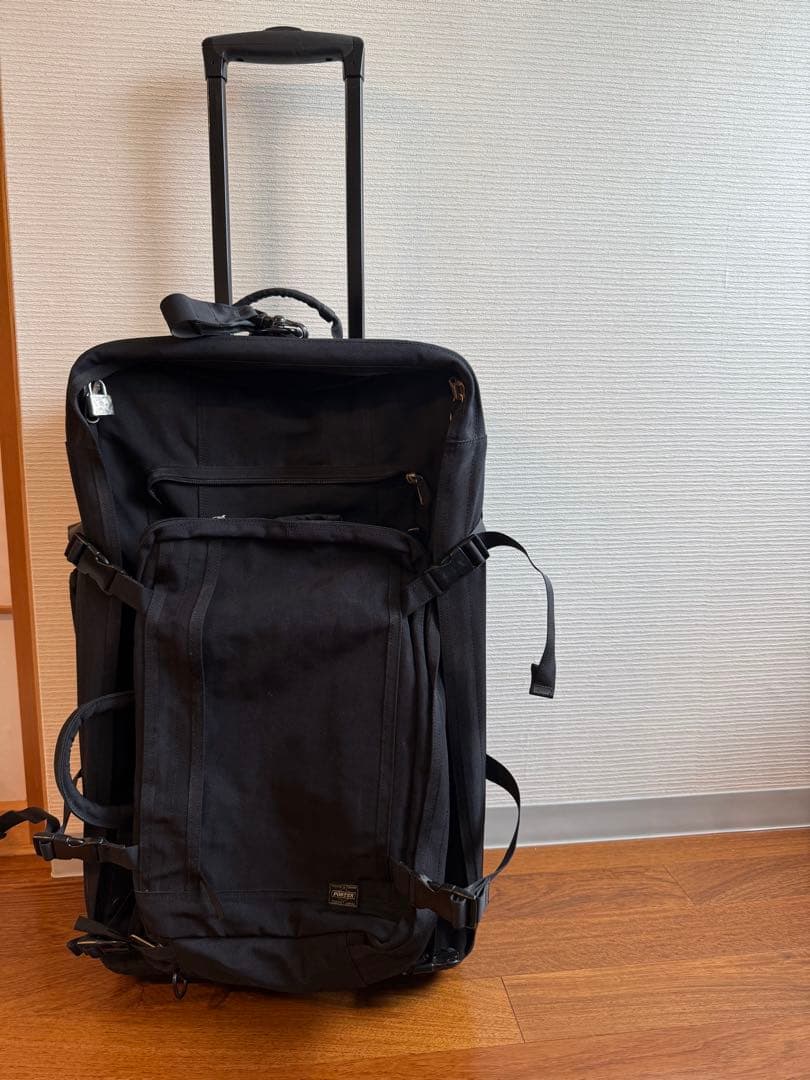 ポーター　キャリーケース　レア　取り外しバック付き