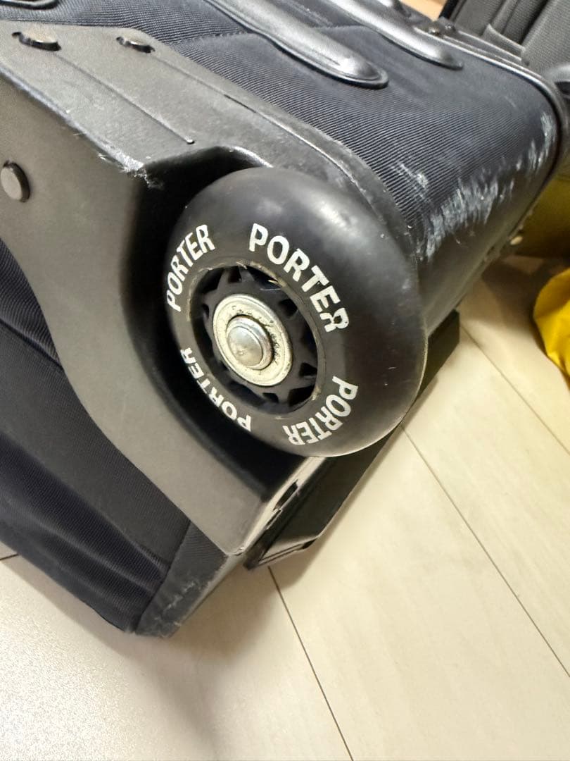 ポーター　キャリーケース　レア　取り外しバック付き