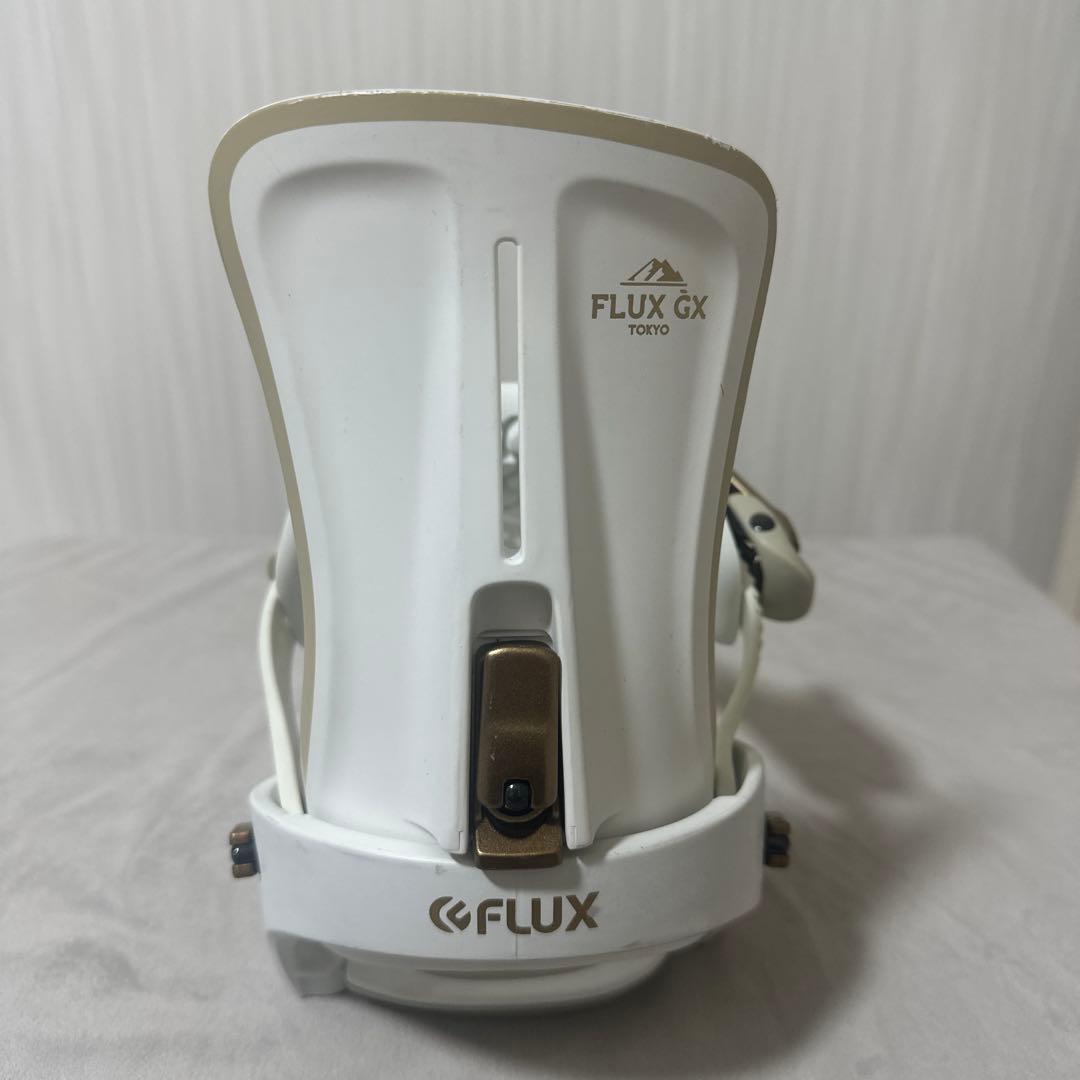 FLUX GX Tokyo ビンディング ホワイト×ゴールド