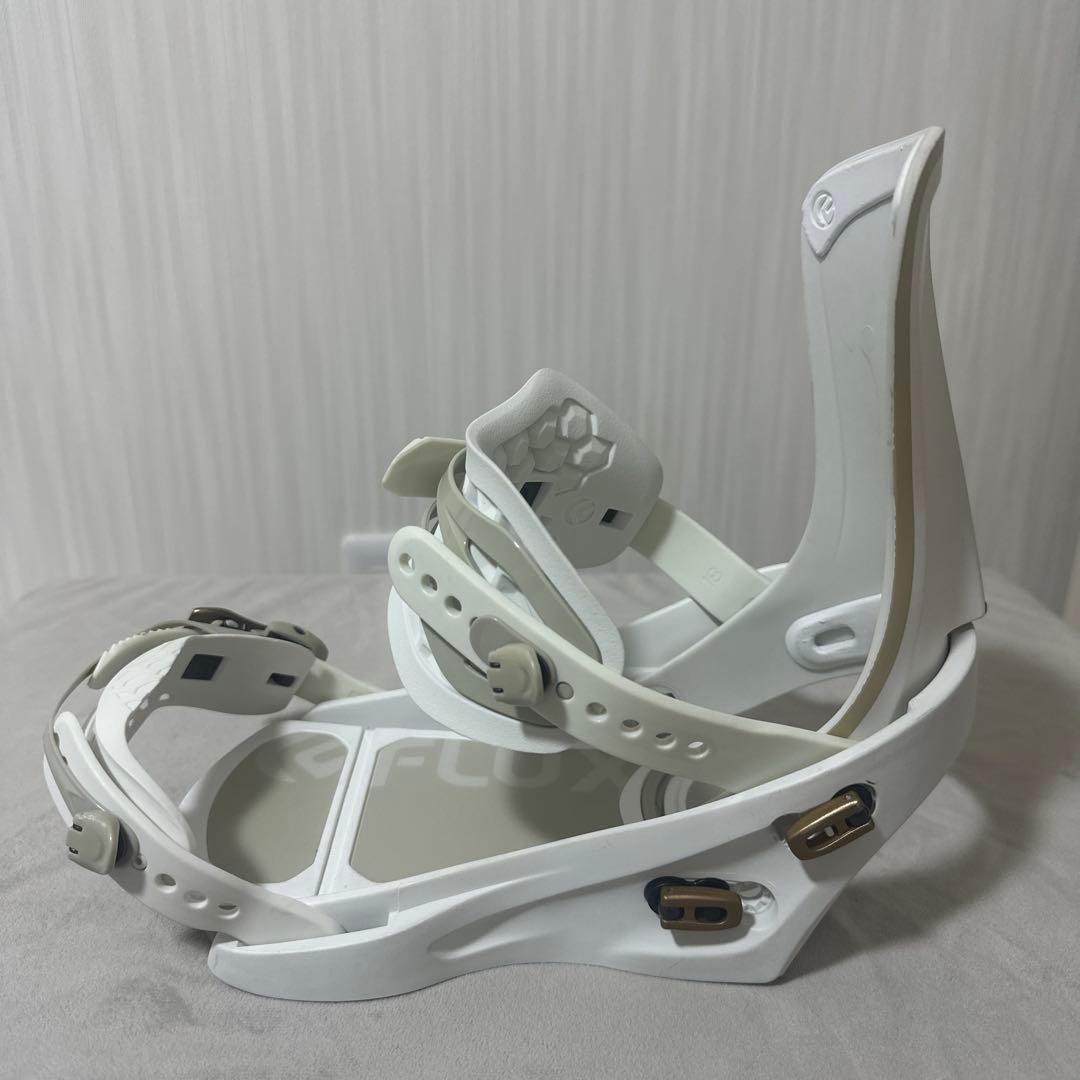 FLUX GX Tokyo ビンディング ホワイト×ゴールド