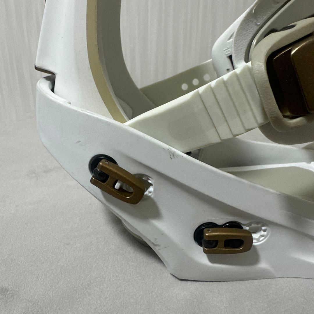 FLUX GX Tokyo ビンディング ホワイト×ゴールド