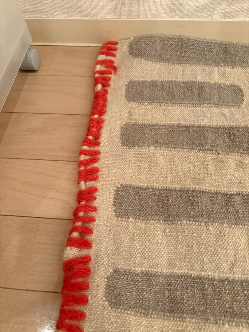 Duna キリムラグ 190x150 定価22万円 Odosdesign 北欧