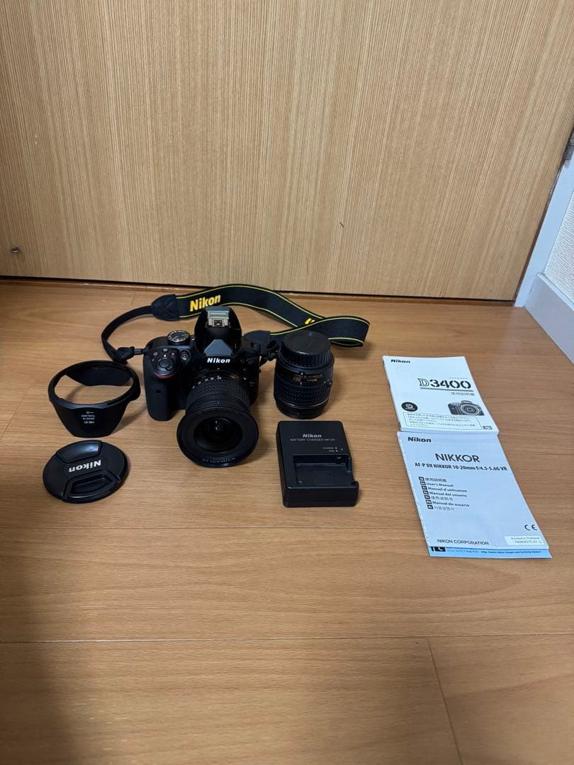 ニコン　Nikon デジタル一眼レフカメラ　ダブルズームキット　D3400