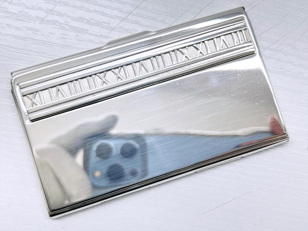 美品　ティファニー　アトラス　925　カードケース　名刺入れ　シルバー