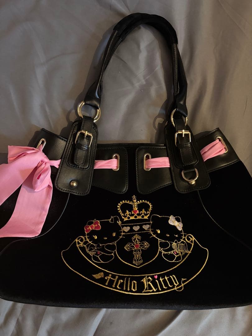 ハローキティ SPINNS 天使小悪魔シリーズ ショルダーバッグ　ハンドバッグ