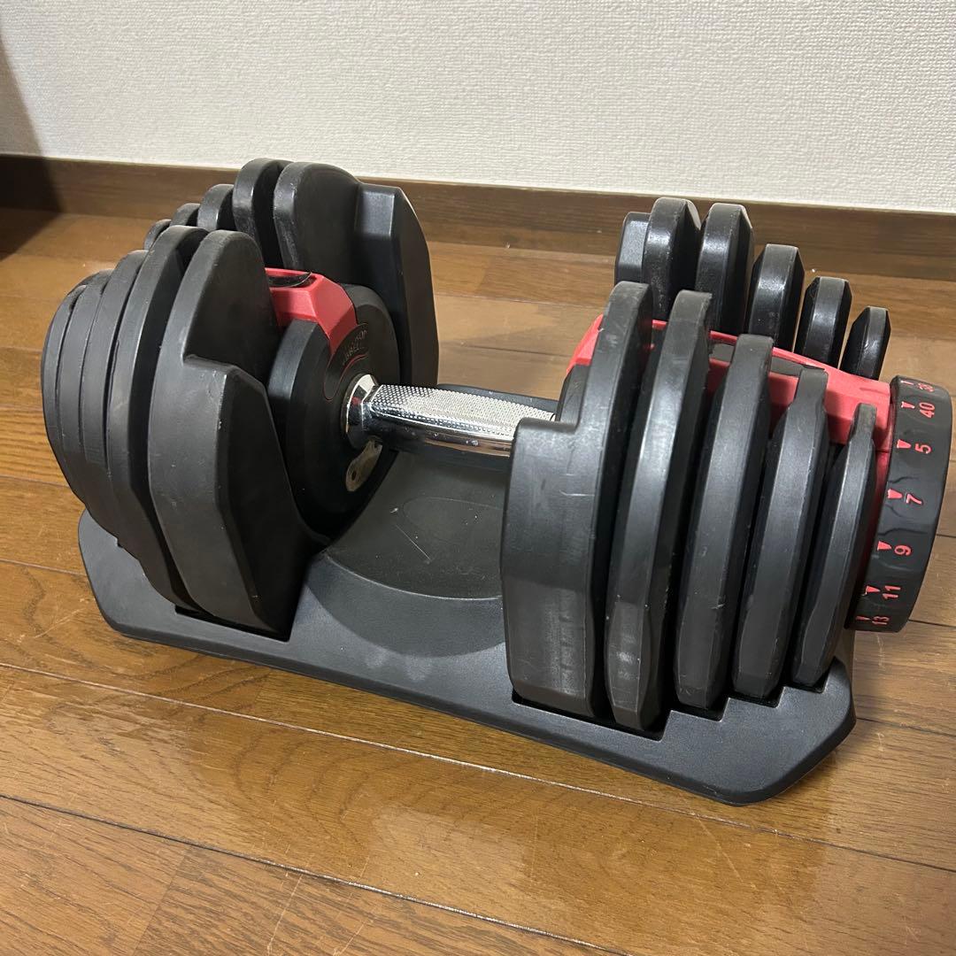 可変式ダンベル 40kg ダイヤル式