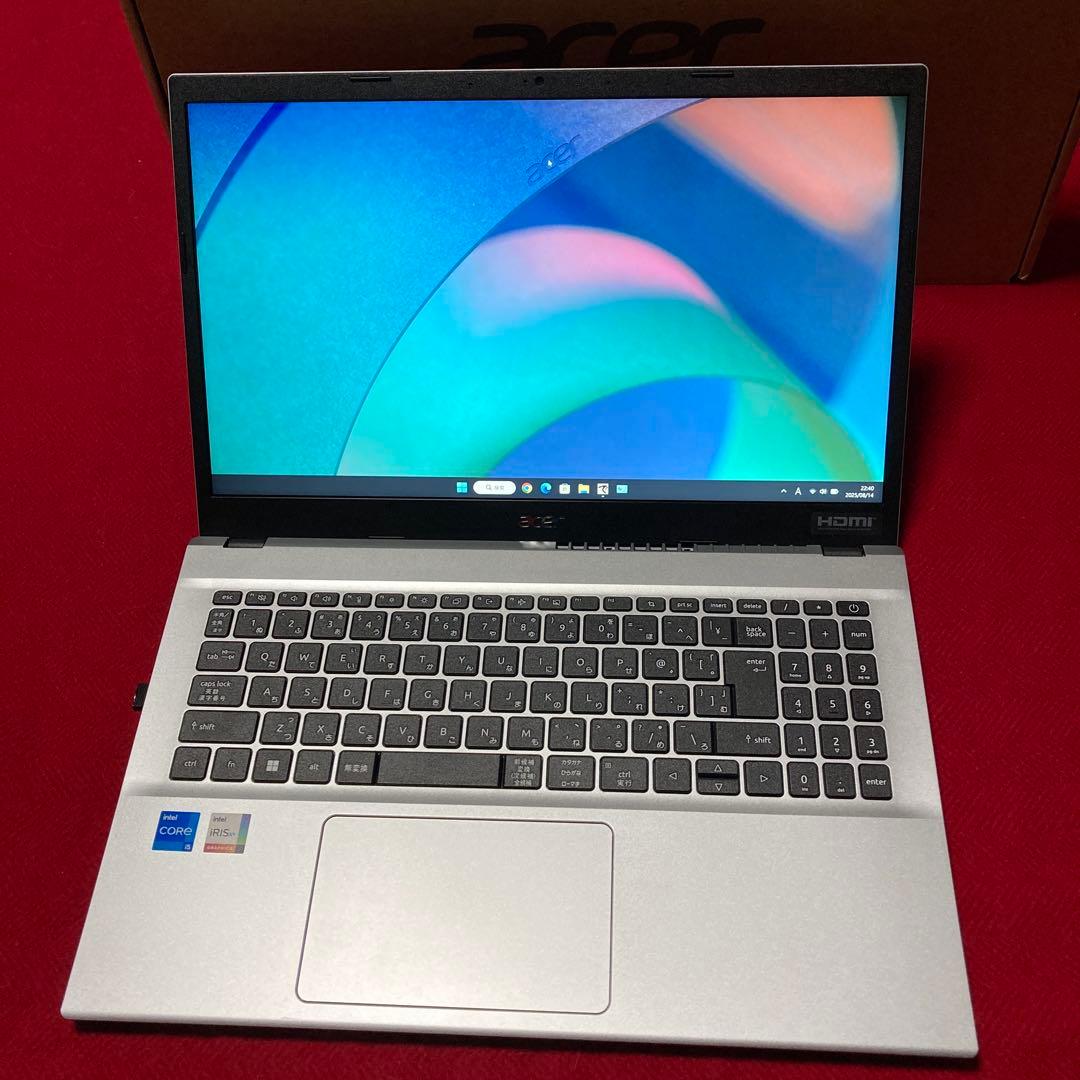 acer 2024年製 i5 1235U 256GB 8GB ノートパソコン