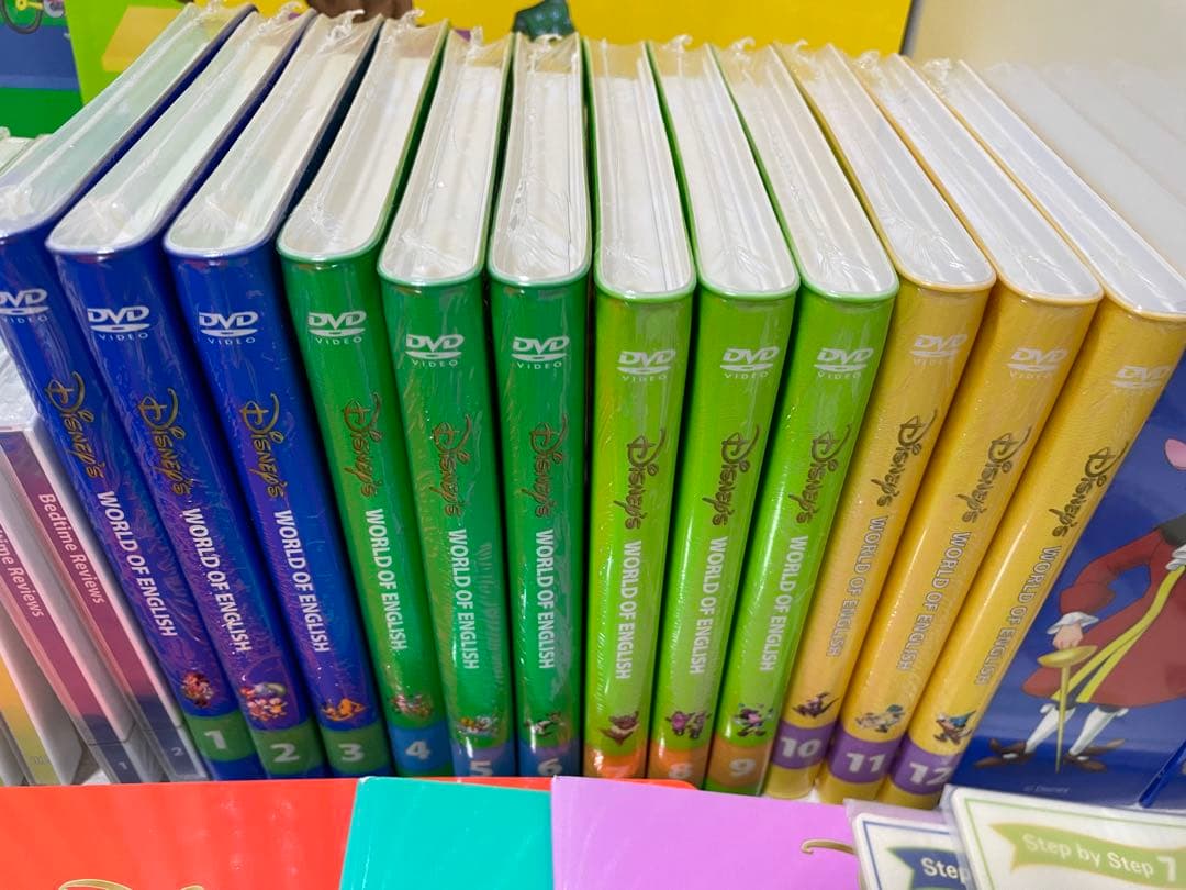 DWE ディズニー英語システム　メインプログラムフルセット　ほぼ未使用　502