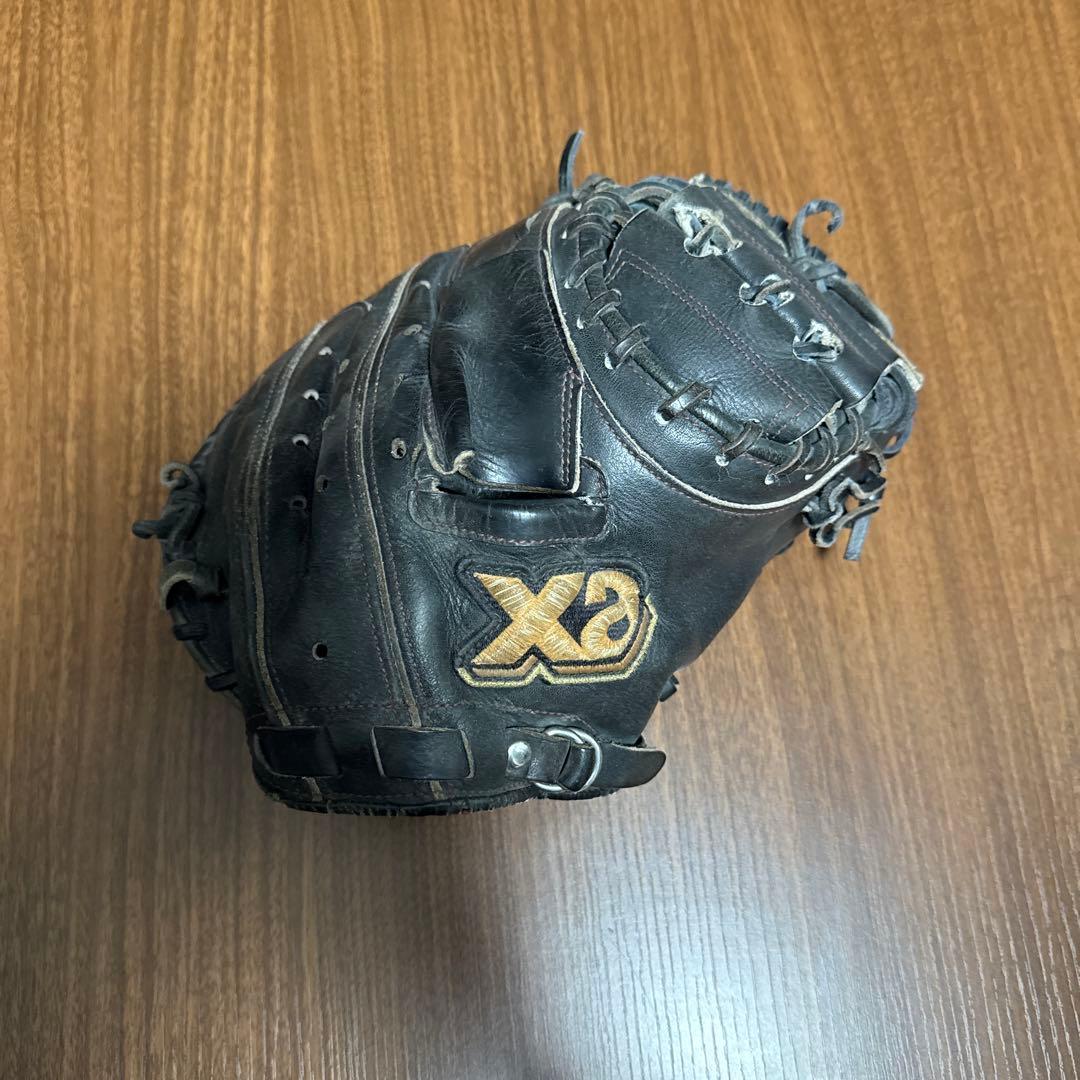 ザナックス　キャッチャー ミット 硬式用　ブラック
